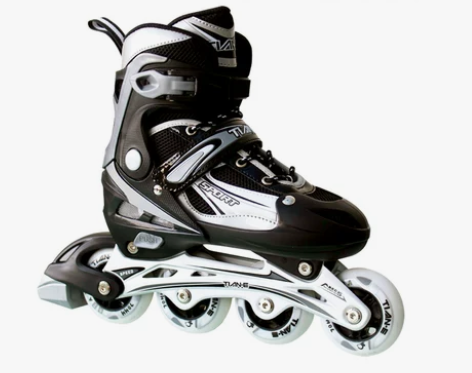 SOFT天鹅 溜冰鞋可调儿童全套装 成人旱...