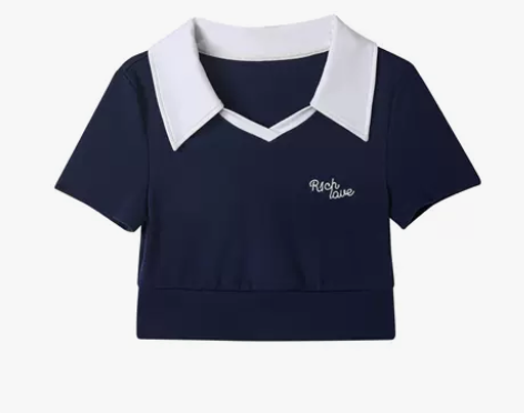 R1CHLOVE/RICHLOVE 海军蓝...