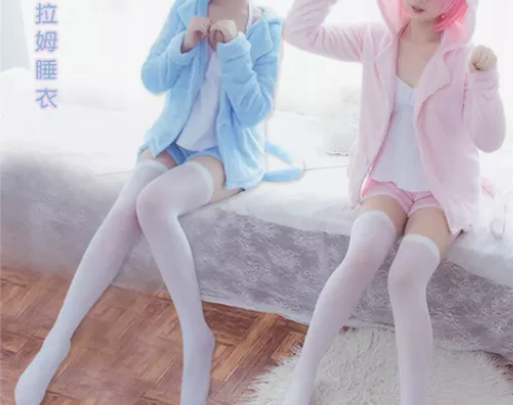 【全新】拉姆蕾姆睡衣cos服假发可爱猫咪家...