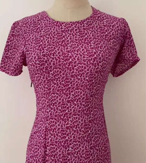 古着vintage绝美复古港风连衣裙(无标...