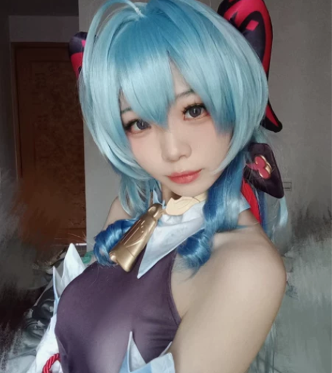 (可直拍)s码甘雨cos服＋还原鞋39码 ...