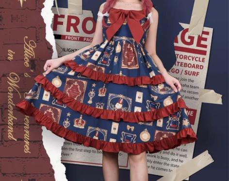 川谷之森木塞兔JSK 可爱甜美lolita...