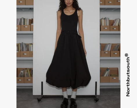 Northbutsouth-Skirt 黑...