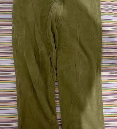 优衣库灯芯绒长裤 L 二手商品除真假不退不...