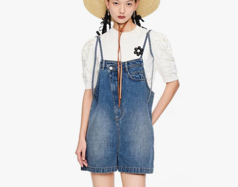 dzzit地素夏新款解构连体裤子设计感小众...