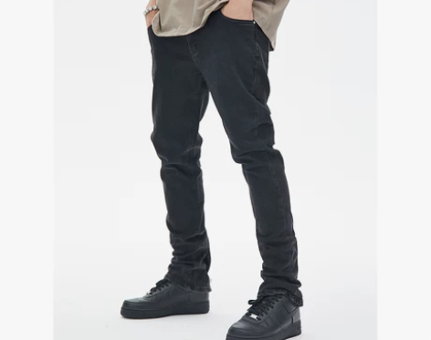 牛仔裤 裤子牛仔裤BKTL 美式复古水洗做...