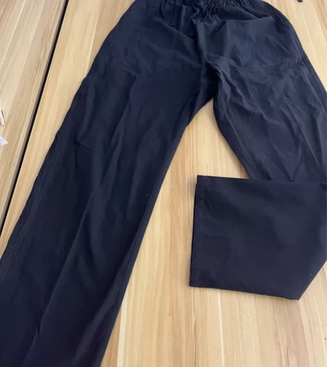 清仓处理42107，中式棉麻裤子，直筒裤，...