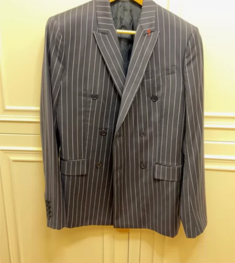 GIVENCHY双排口西装外套 size4...