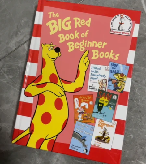 全新！纯英文绘本 苏斯博士6合1 大红本合...