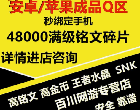 王者荣耀金币号铭文4.8万铭文2-10万金...