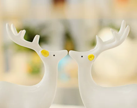 zakka家居摆件 陶瓷工艺品 可爱大气 ...