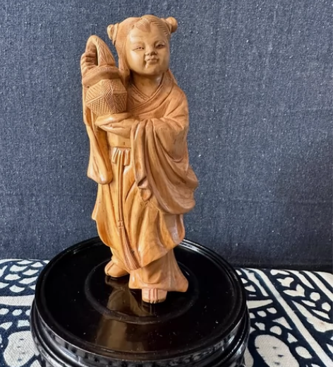 七十年代乐清老黄杨木雕 老东西售出不退，议...