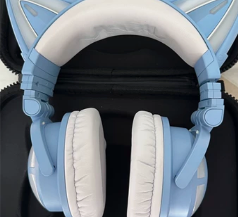 妖舞三代猫耳朵耳机 仅拆封 闲鱼买来的但还...