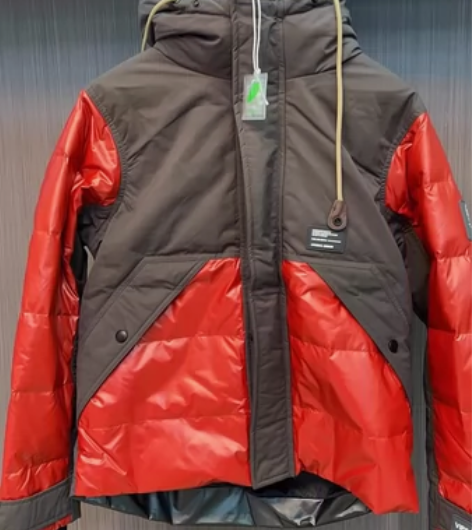 直播间剩下的样品,男士羽绒服外套,几乎全新