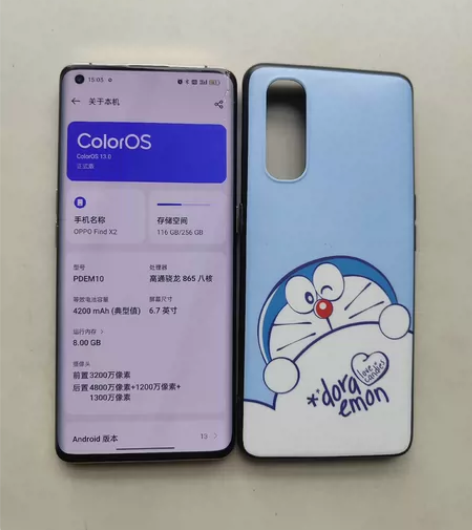 oppofindx2手机，8+256，2K...