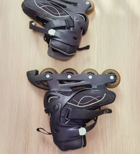 迪卡侬轮滑鞋成人初学者溜冰鞋,36.5码(...