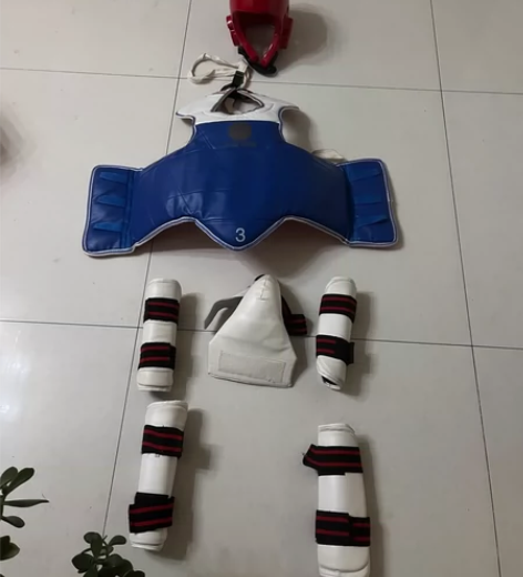 出闲置奥盛跆拳道护具，自取 感兴趣的话点“...