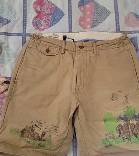 短裤 设计师款全新XL￥99