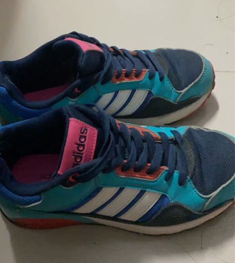 阿迪达斯adidas女鞋三条杠运动鞋学生 ...
