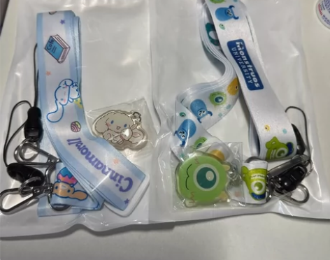 手机拍立得斜挎挂绳 怪兽大学×1 大耳狗×...