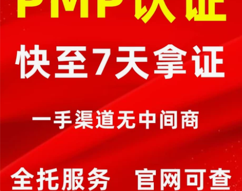 PMP认证15天拿 PMP项目管理认证 P...