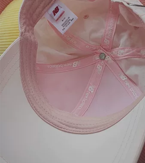 【出】newbalance新百伦粉色帽子，...