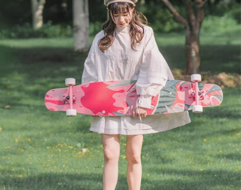 不在家长板西瓜初学者专业滑板成人儿童女生专...