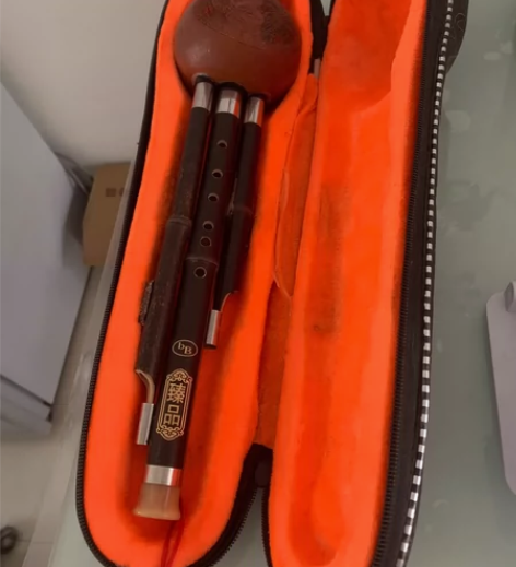 闲置葫芦丝降b调    塞孔生锈了  不影...