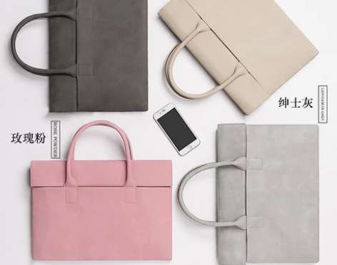 电脑包14寸女适用苹果Macbook联想小...