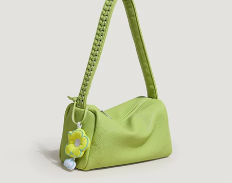 编织手提女包小众设计腋下包高级感波士顿枕头包托特包百搭单肩包...