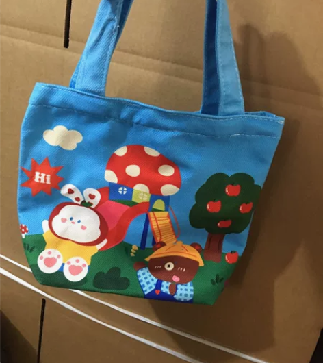 便当包可爱包包充棉饭盒水桶包女上班小拎包外...