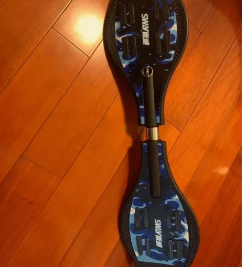 滑板车两轮蛇形游龙滑板，全新，别人送的，孩...