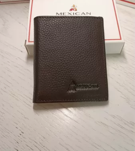 稻草人男士女士短款钱包真皮头层牛皮钱夹竖款...