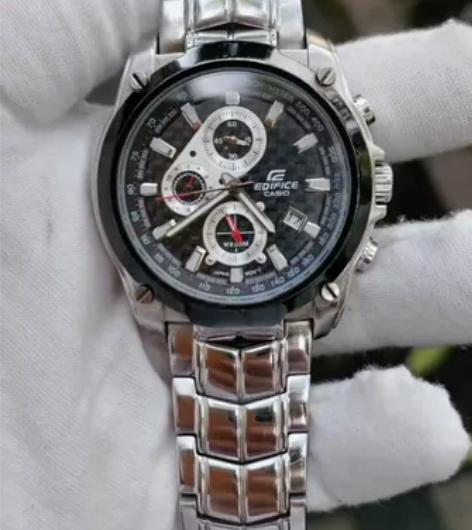 二手正品CASIO石英男表，型号EF-52...