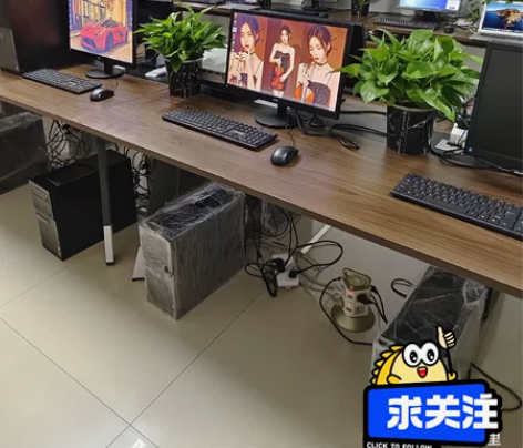 有人要台式办公电脑联想吗？ 成色很新的办公...
