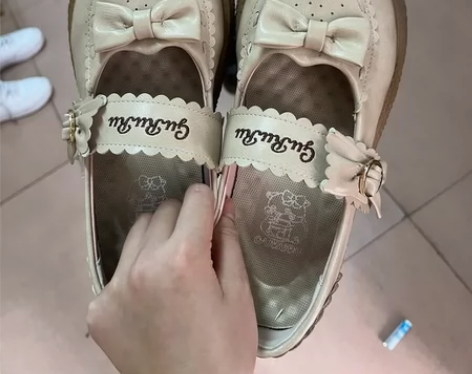 GURURU 甜心qu奇 原创大头娃娃鞋可...