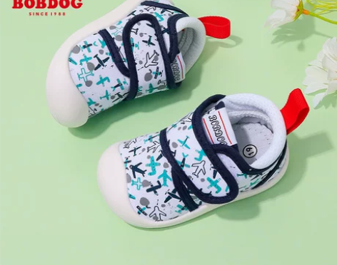 巴布豆童鞋春季宝宝学步鞋女软底机能鞋婴儿鞋...