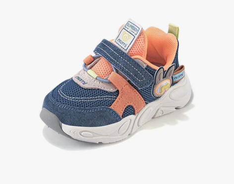 耐米熊童鞋春夏新款男宝宝鞋女软底网面防滑学...