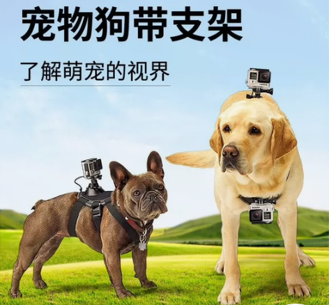 gopro宠物支架狗狗拍摄支架GoPro固...