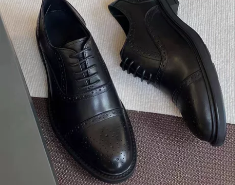 外贸男鞋撤柜真皮男鞋英伦布洛克雕花商务皮鞋...