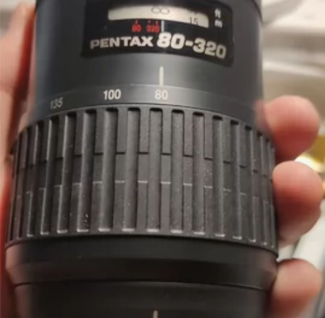 宾得832 80-320，全画幅廉价长焦头...