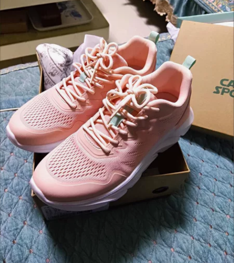 骆驼休闲鞋女跑步鞋新款百搭软底学生轻便减震...