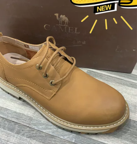 全新骆驼单鞋真皮休闲鞋，专柜正品断码尾货3...
