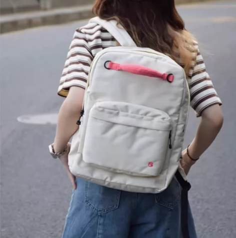 不莱玫短途旅游背包大容量电脑双肩包女大学生...