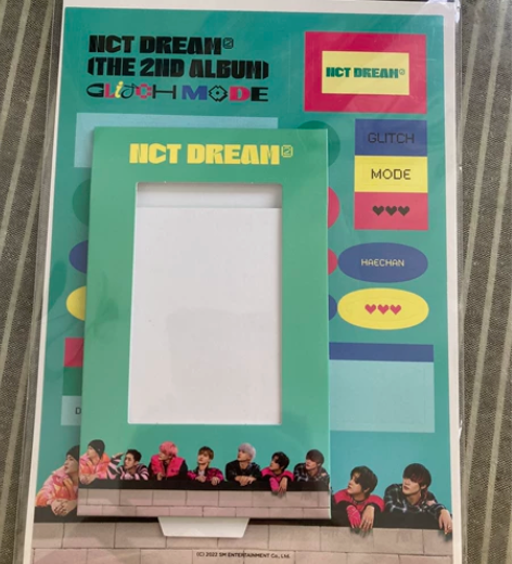 nctdream giitch mode钟辰乐迷你相框+小卡... nctdream giitch mode钟辰乐迷你相框+小卡...