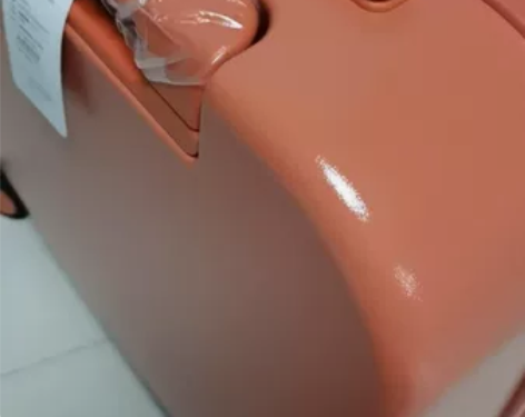 米熙前置开口登机行李箱灰色18寸、橙色16...