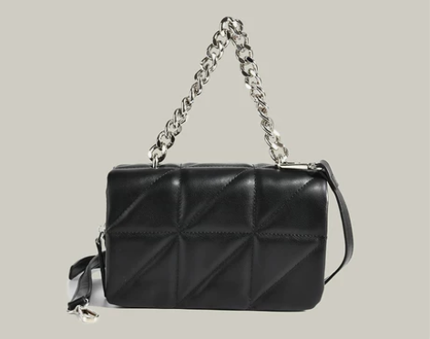 优尚女包定制高级感链条小方包2022早春新...