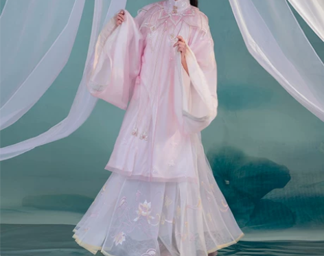 如梦令丨如梦霓裳原创汉服女明制立领袄裙双层...