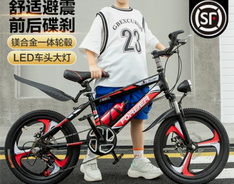 永久儿童山地自行车6-8-10-12岁15...