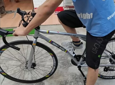 老公1300买的百士盾变速公路车 ，弯把 ...